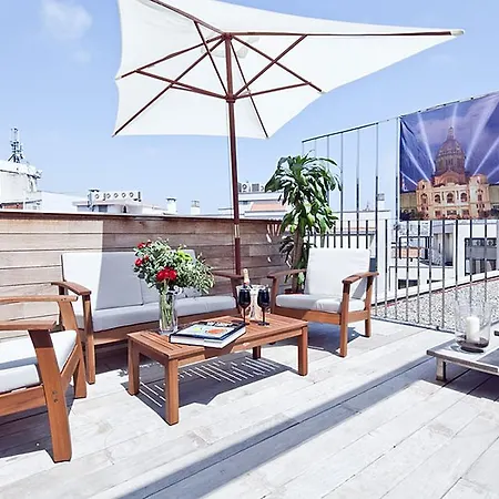 - Pool Terrace In Center Apartment Barcelona